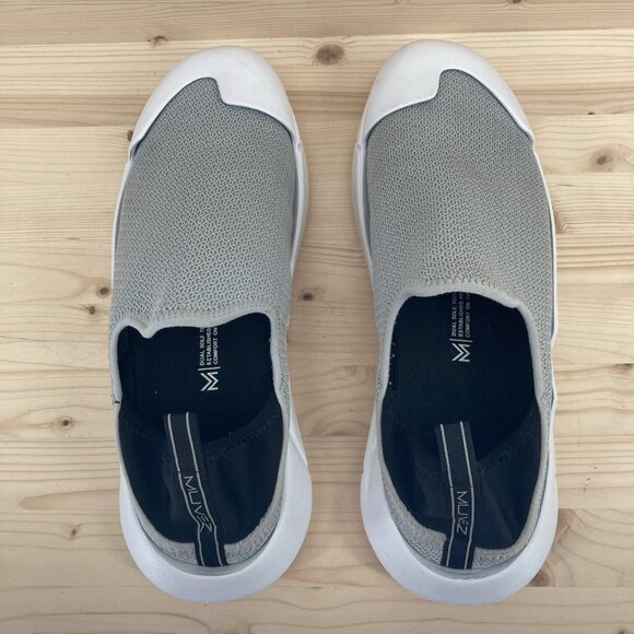 Muvez Weekender Mens Shoes Size 12 Gray Dual Sole Detachable Slip On Slippers - Picture 4 of 16